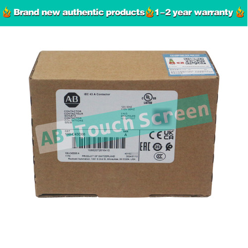 New NEW Allen Bradley 100-C43D00 Auxiliary Contact Configuration 100-C IEC Contactor - Product Image