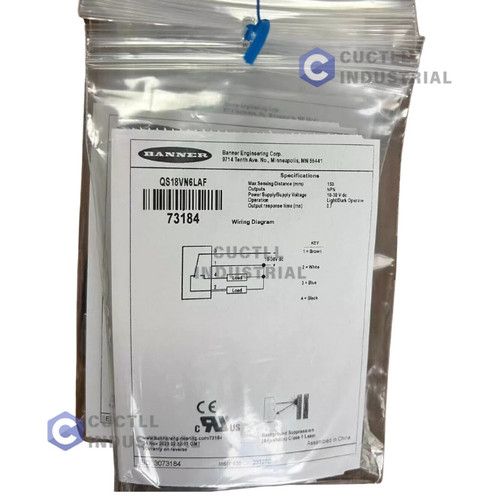 New New BANNER QS18VN6LAF Sensor Free Shipping - Product Image
