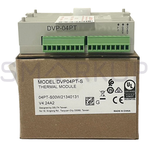 New New In Box DELTA DVP04PT-S PLC Expansion Module DVP04PTS - Product Image
