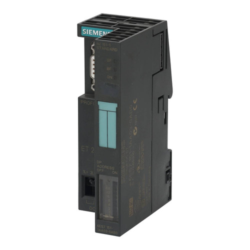 Used SIEMENS SIMATIC DP INTERFACE MODULE IM151-1 STANDARD FOR ET200S 6ES7151-1AA03-0AB0 - Product Image
