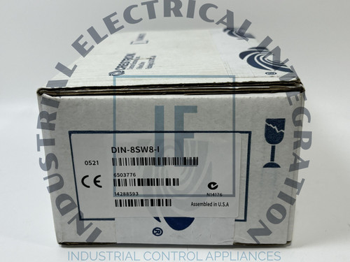 New New Crestron DIN-8SW8-I relay module DHL fast shipping DIN8SW8I  - Product Image