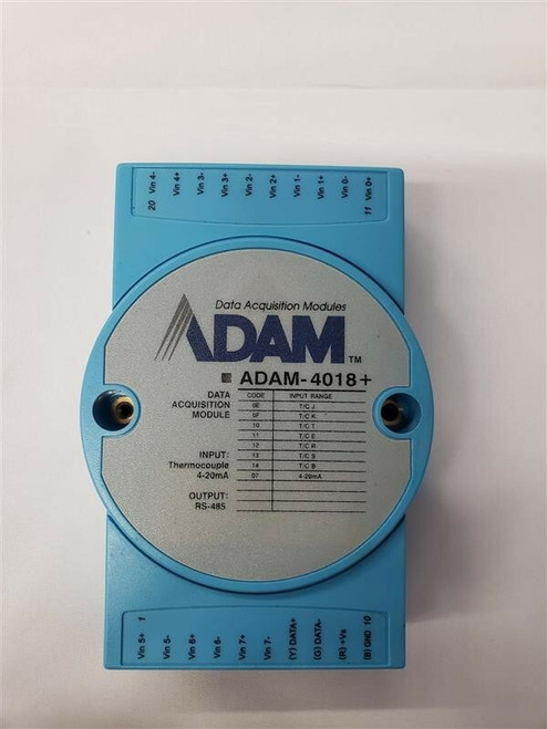 Used ADVANTECH ADAM-4018 8 Channel Thermocouple Module  - Product Image