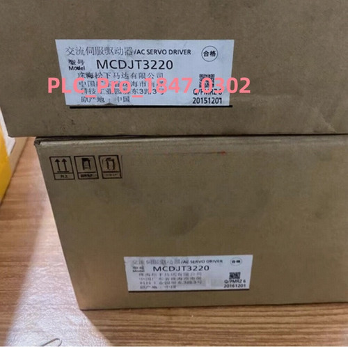 New MCDJT3220 1PCS Brand New Panasonic MCDJT3220 servo driver Fast delivery - Product Image