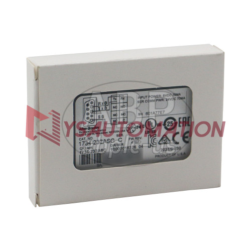 New New Allen-Bradley 1734-232ASC Point IO RS232 ASCII Serial Module AB1734232ASC  - Product Image