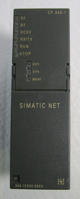 Used Siemens 343-1EX30-0XE0 Ethernet Communication Module - Product Image