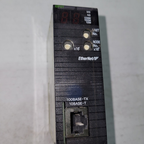 Used Omron CJ1W-EIP21 EtherNetIP CJ1W-EIP21, CJ1WEIP21CJ1WEIP21 - Product Image