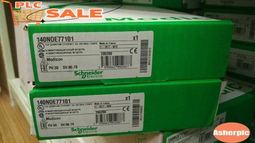 New New Sealed Schneider 140NOE77101 MODICON TSX QUANTUM Ethernet Module  - Product Image