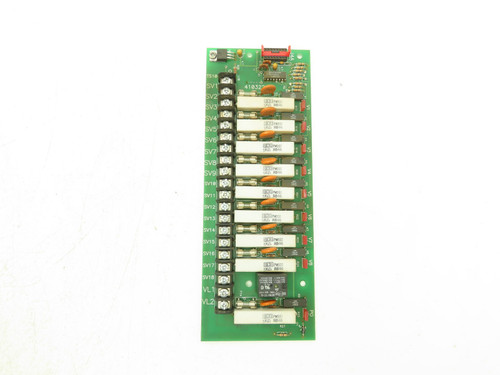 Used Entron Controls 410322 Printed Circuit Board PCB Terminal Block Module - Product Image