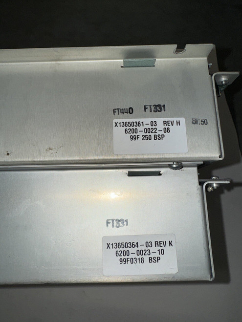 Used Trane chiller module X13650361-03 REV H 6200-0022-08 , X13650364-03 Rev K - Product Image