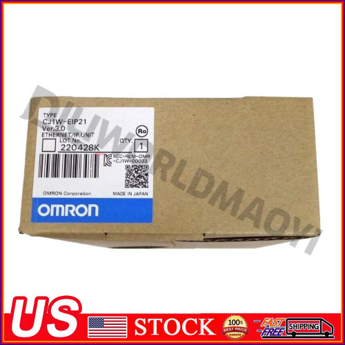 New Omron CJ1W-EIP21 Controller Module New In Box CJ1W EIP21 Fast Free Shipping - Product Image