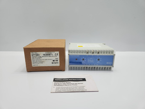 New CROMPTON 256-PATW PROTECTOR RELAY 256-PAT-5A-440V 256-PAT-5A-440V, 256-PAT/R - Product Image