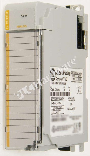 Used Allen Bradley 1769-OF8C A CompactLogix 8-Channel Analog Current Output Module 1769-OF8C-ZowlHe31 - Product Image