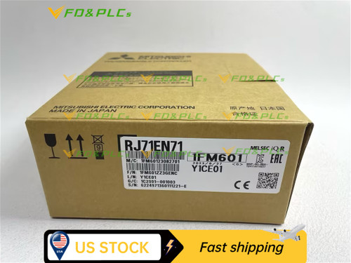 New RJ71EN71 Mitsubishi RJ71EN71 PLC Module New In Box Expedited Shipping  - Product Image