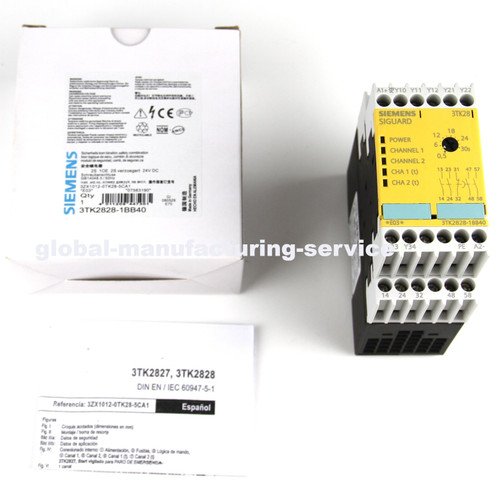 New New In Box SIEMENS 3TK2828-1BB40 Safety Relay - Product Image