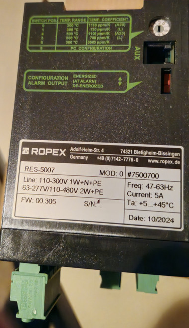 New Ropex Temperature Controller 5007 Pulse Controller - Product Image