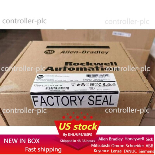 New New AB 1769-L24ER-QB1B CompactLogix Controller 1769-L24ER-QB1B US Free Tax  - Product Image