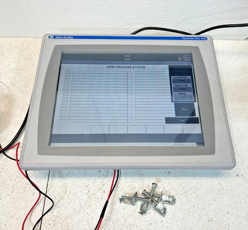 Used Allen-Bradley 2711P-T15C4D8 SER A PanelView Plus 1500 2711P-RDT15C SER B - Product Image