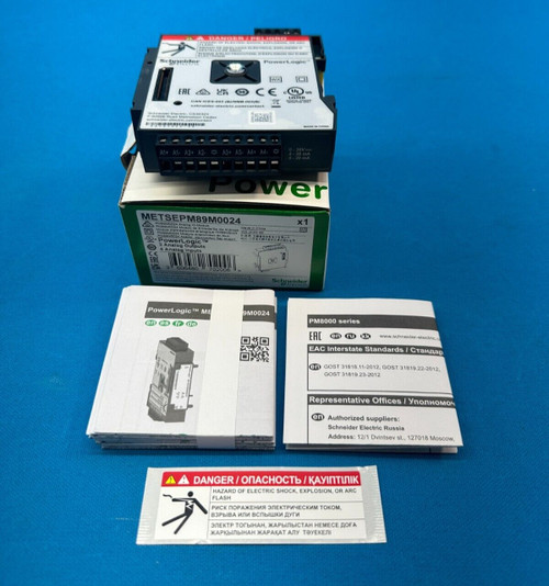New Schneider Electric PowerLogic PM8000 Analog IO Module METSEPM89M0024 - Product Image