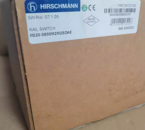 New New In Box HIRSCHMANN RS20-0800M2M2SDAE Industrial Switch - Product Image