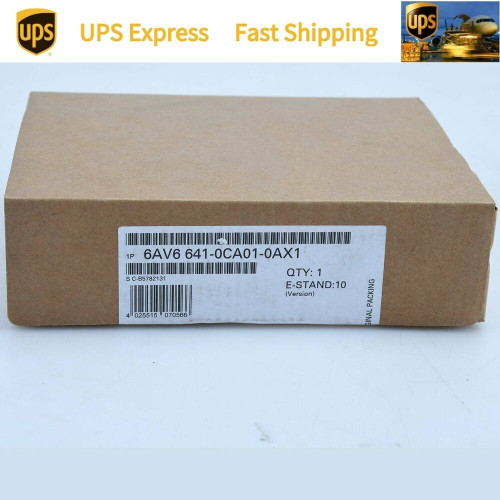 New 6AV6641-0CA01-0AX1 SIEMENS 6AV6 641-0CA01-0AX1 New Expedited Shipping  - Product Image