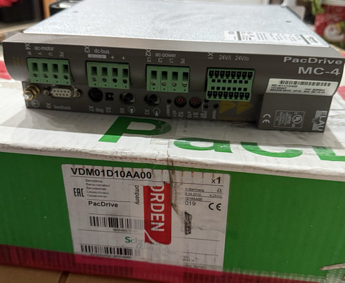 New Schneider Electric MC-41110400 VDM01D10AA00 , PacDrive MC-4 - ELAU- Open Box - Product Image