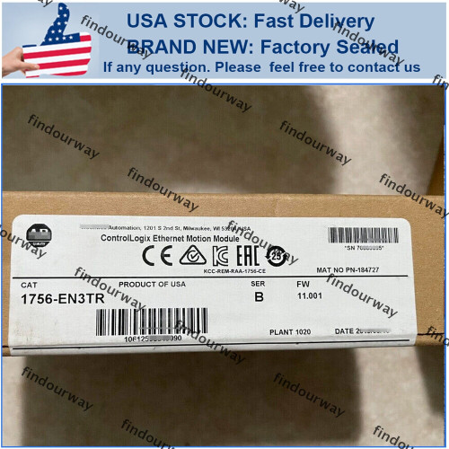 New New NEW PLC 1756-EN3TR B ControlLogix 2 Port EtherNet Bridge 1756 EN3TR  - Product Image