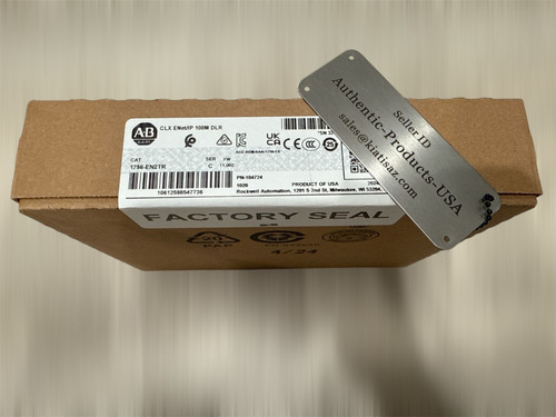 New 2025 Factory Sealed surplus Allen Bradley 1756-EN2TR - Product Image