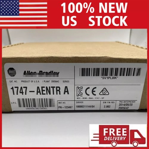 New New Allen Bradley 1747-AENTR SLC Ethernet Communication Adapter Module 1747ANTR  - Product Image