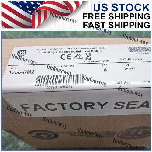 New New NEW PLC 1756-RM2 SER A ControlLogix Redundancy Enhanced Module 1756RM2  - Product Image