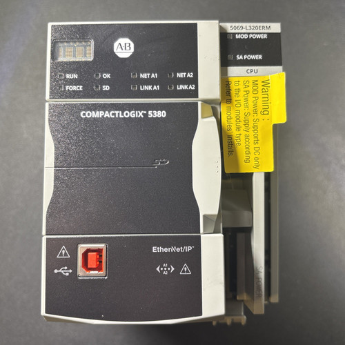 New Allen-Bradley CompactLogix 5069-L320ERM Controller 5069L320ERM - Product Image