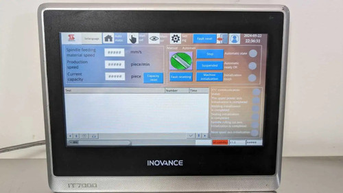 Used Inovance IT7100E High Performance HMI Touch Screen 10 Ethernet Serial Port USB - Product Image