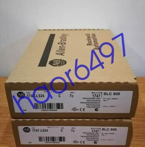 New NEW Sealed Allen Bradley 1747-L524 C SLC 500 CPU Processor Unit Module 1747L524  - Product Image