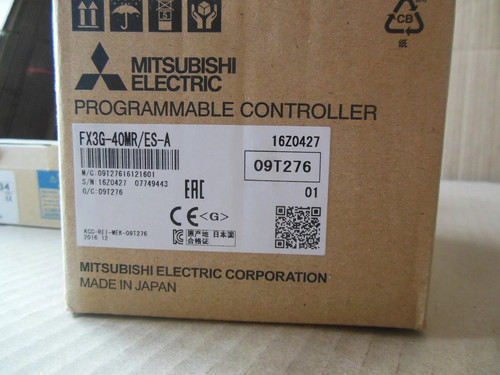 New 1PC Mitsubishi PLC FX3G-40MRES-A New In Box FX3G40MRESA - Product Image