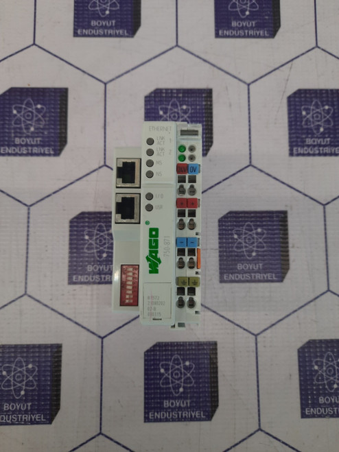 Used WAGO 750-871 Ethernet controller Fast Shipping - Product Image