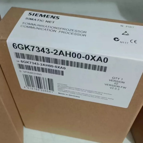 New 6GK7343-2AH00-0XA0 NEW SIEMENS 6GK7 343-2AH00-0XA0 2AHOO-OXAO S7-300 CP 343-2 - Product Image