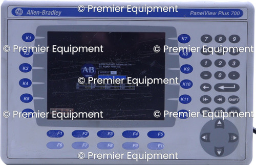 Used ALLEN BRADLEY 2711P-RDB7C SER D DISPLAY ONLY PANELVIEW PLUS 700 TESTED 2711PRDB7C - Product Image