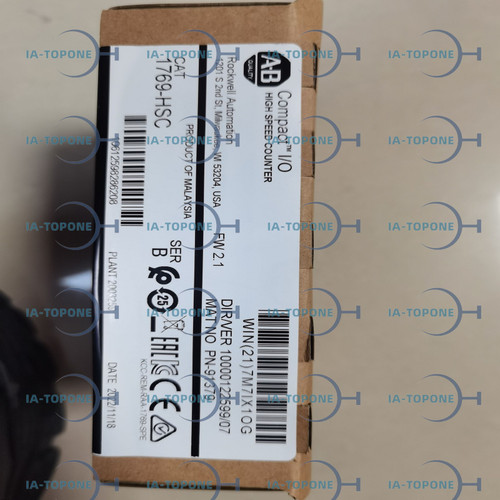 New 1PCS New Sealed Allen-Bradley 1769-HSC Fast Shipping, 1 Year Warranty - Product Image