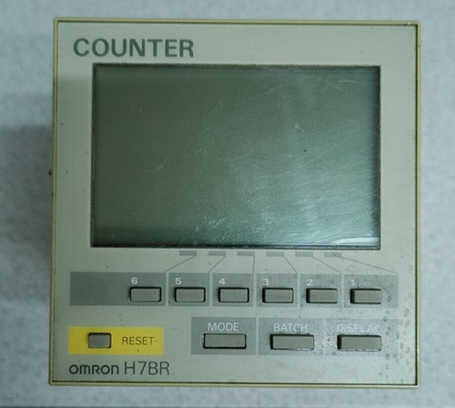 New OMRON H7BR-BV 100-240VAC DIGITAL COUNTER NEW QUANTITY WOW READ - Product Image