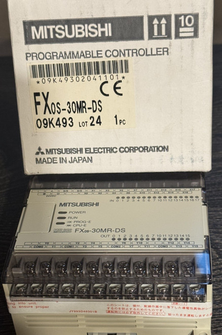 New MITSUBISHI FX0S-30MR-DS Programmable Controller - Product Image