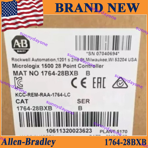 New NEW PLC 1764-28BXB AB MicroLogix1500 28 Point Controller 1764 28BXB  - Product Image