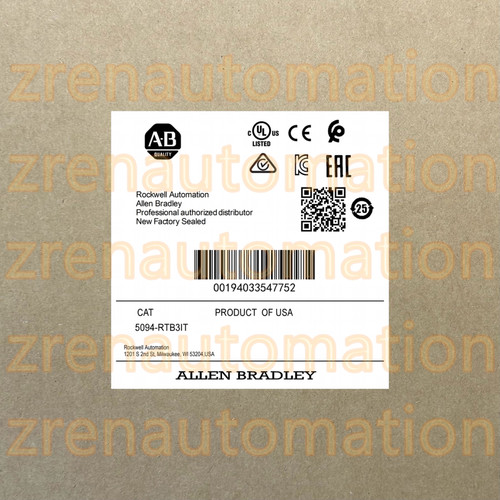 New 5094-RTB3IT 5094 Modules AB New In Box Spot Goods 5094RTB3IT HTP0  - Product Image