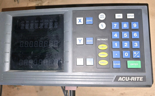 Used Acu-Rite DRO 2001009 3x D200 Operator Panel 115230VAC - Product Image