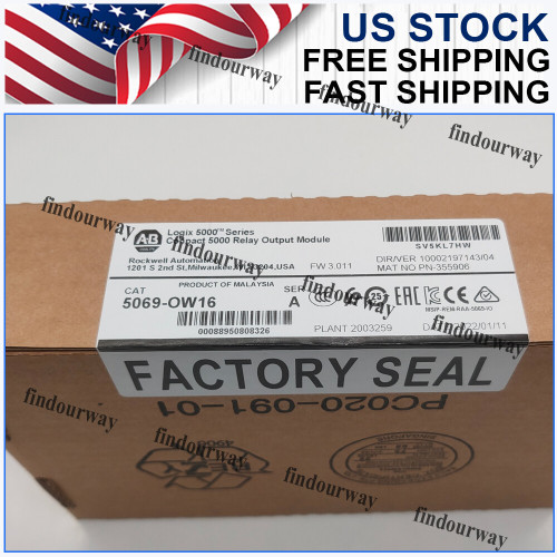 New NEW NEW PLC 5069-OW16  Compact 5000 Relay Output Module-Mfg 5069OW16 US  - Product Image