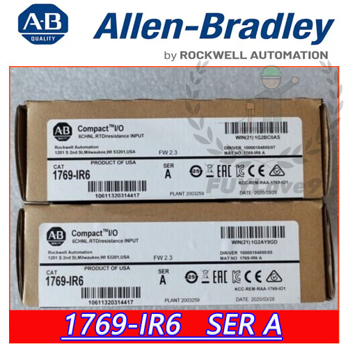 New New Sealed AB 1769-IR6 SER A CompactLogix Input Module RTD 1769IR6  - Product Image
