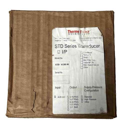 New NEW SURPLUS Fisher STD613H Controller Transducer Transmitter STD 6000613H - Product Image