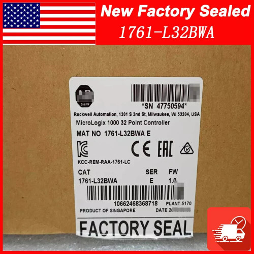 New NEW Allen-Bradley 1761-L32BWA E MicroLogix1000 32 Point Controller 1761 L32BWA - Product Image