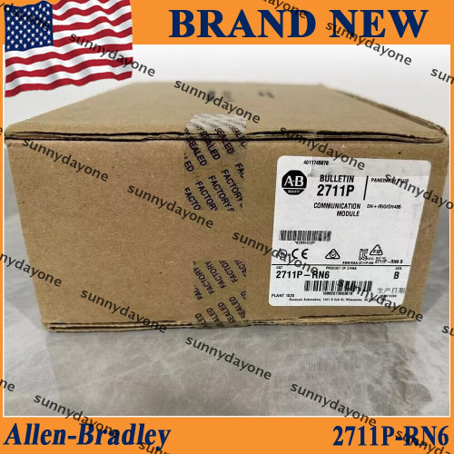 New 2711P-RN6 Brand New 2711P-RN6B PanelView Plus Communication Mod Free Ship US AB - Product Image