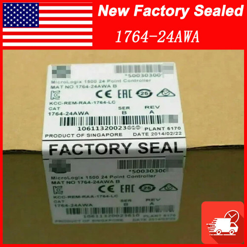 New AB 1764-24AWA New Genuine New In Box AB 1764 24AWA Free Shipping PLC 1764-L24AWA - Product Image