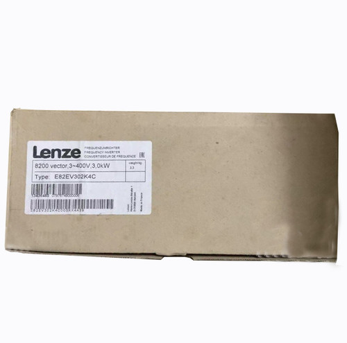 New E82EV302K4C NEW LENZE E82EV3024C Inverter 8200 vector 3.0kW E82EV302-4C - Product Image