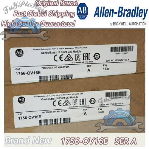 New AB 1756-OV16E Ser A Brand New Quality Guaranteed Free Ship - Product Image